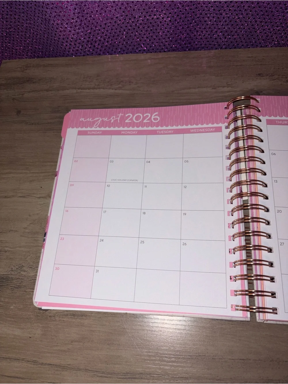 17-Month Pink Cowgirl Planner | Western Design | Weekly & Monthly Agenda